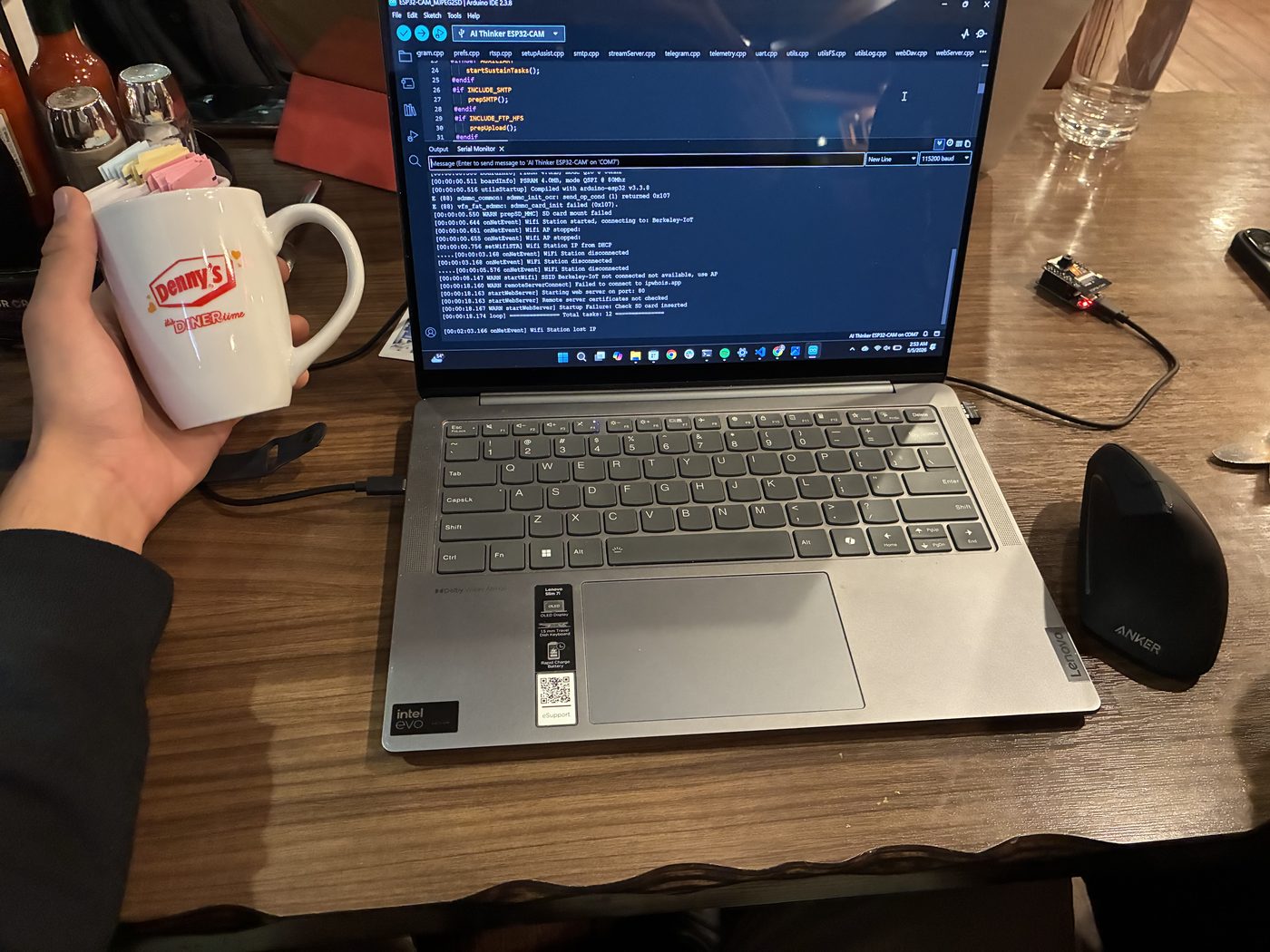 Flashing the ESP32-CAM firmware