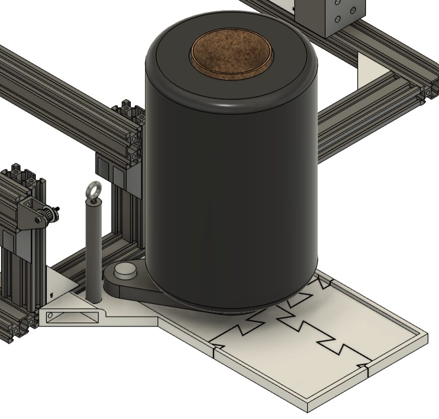 Tow holder CAD
