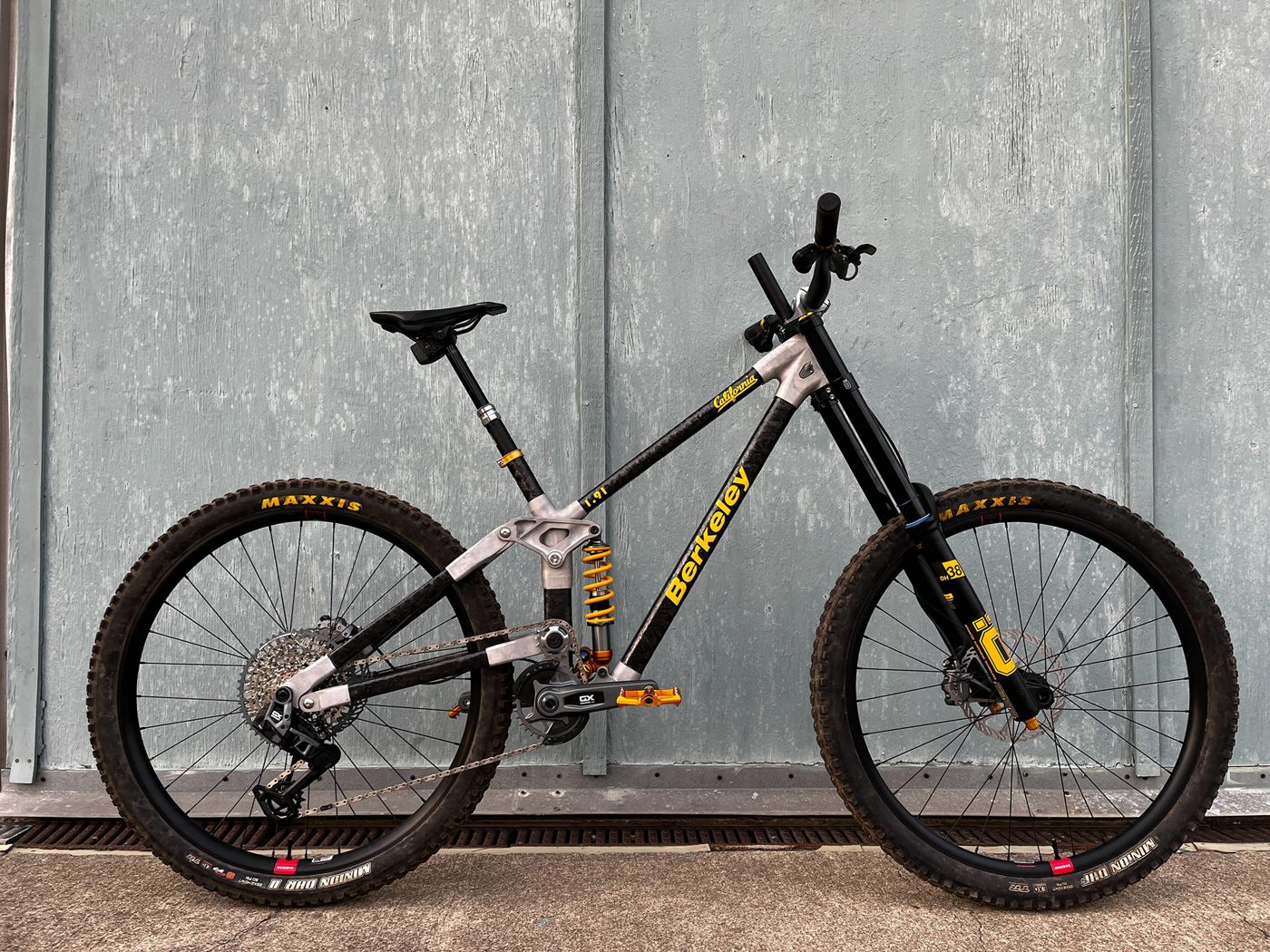Finished bike