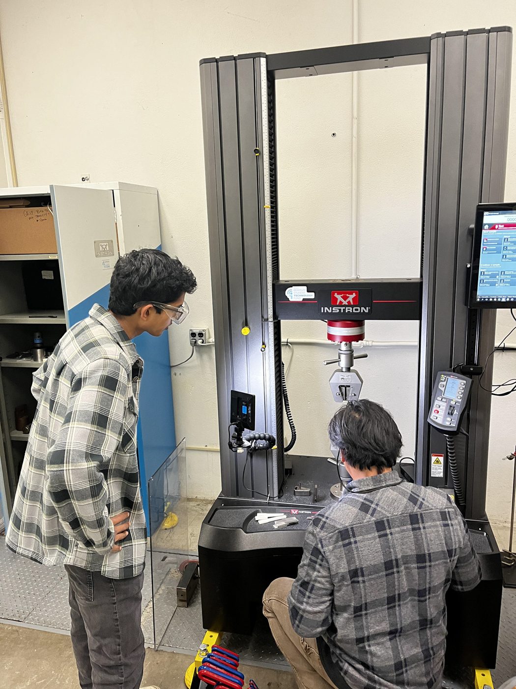 Tensile testing